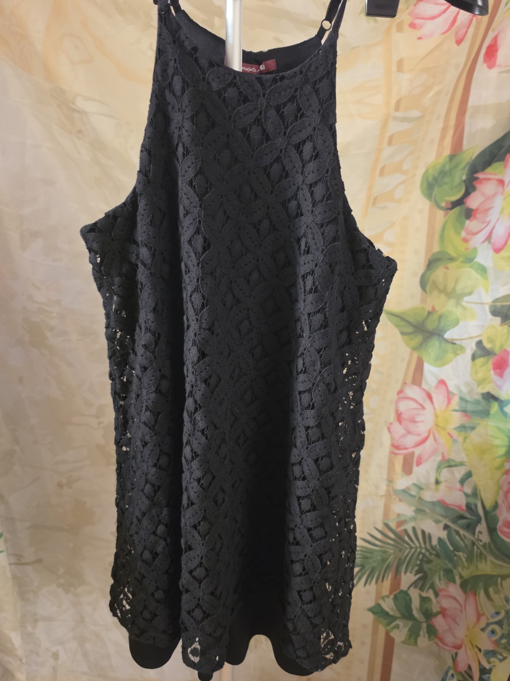 Black  Halter Mini Dress - Silvergate